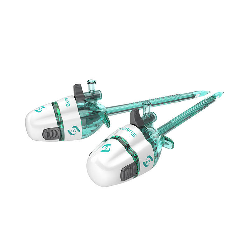 5*100mm Steriele, bladeloze wegwerp trocar voor thoracale chirurgie, Easypass Type Surgsci