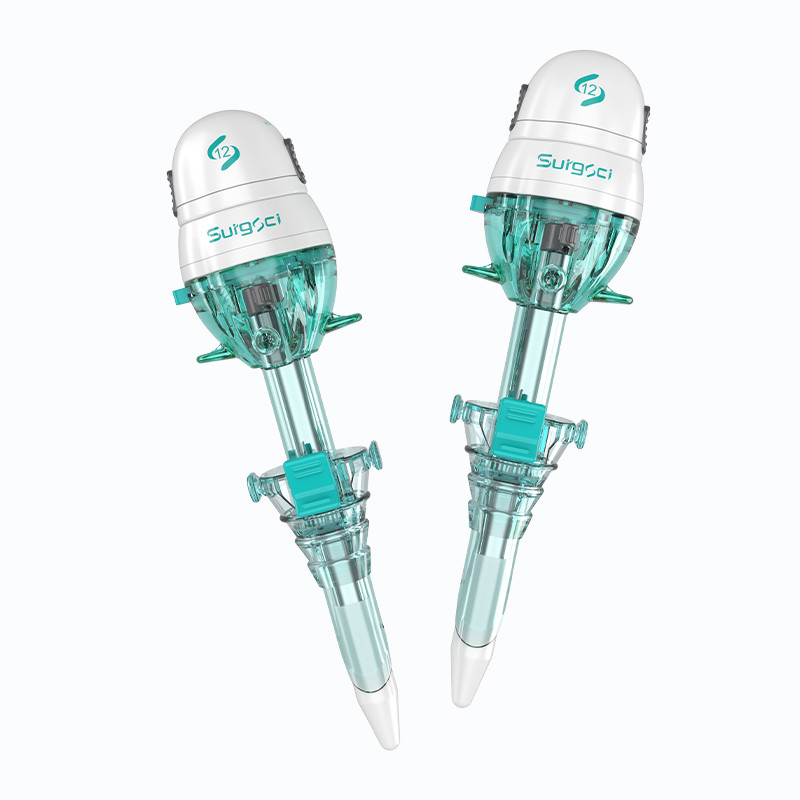 CE-gecertificeerde 12 mm Hasson-type wegwerptrocar voor laparoscopische chirurgie