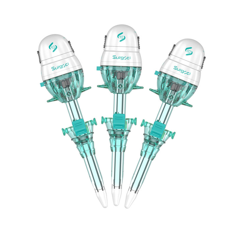 12 mm wegwerp-Laparoscopische Hasson-type Trocar en Cannula voor abdominale chirurgie