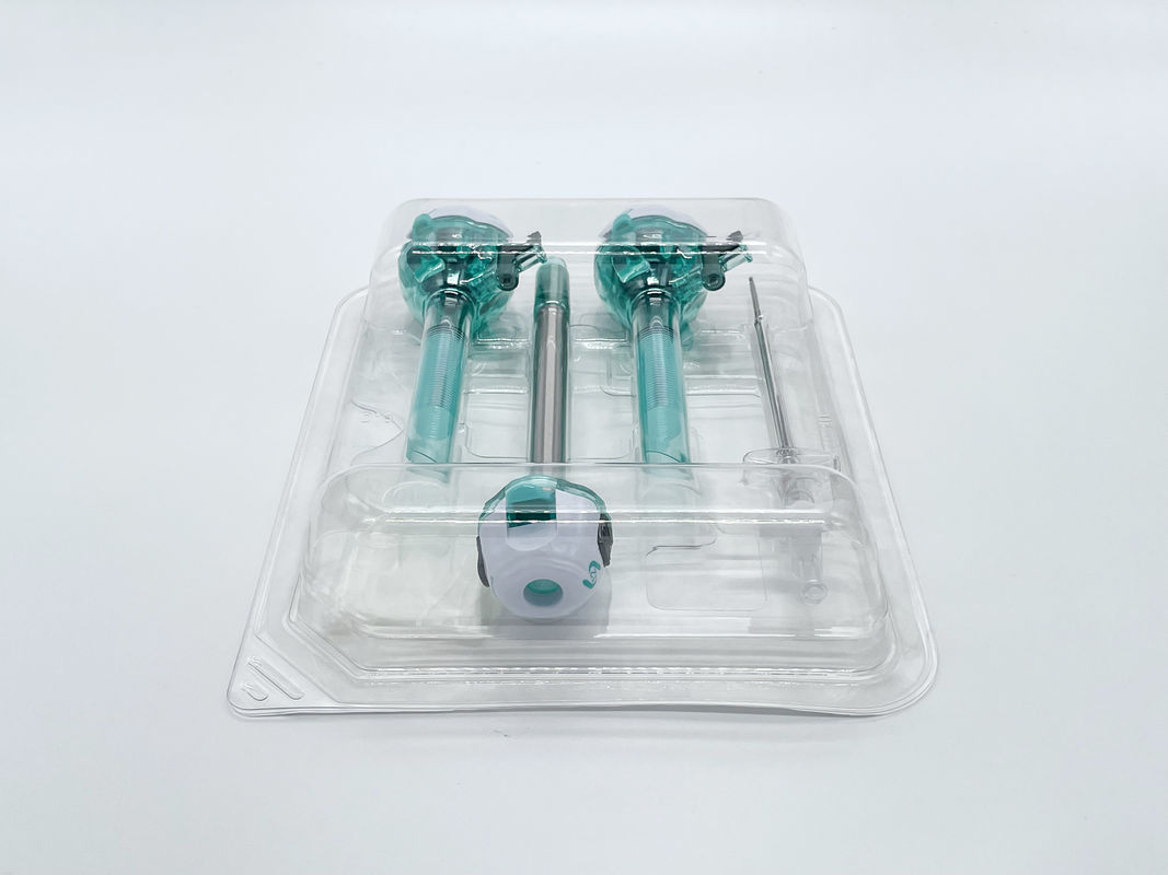 Surgsci Trocar Kit 12mm Abdominale Chirurgie Steriele instrumenten Zichtbare Trocar Kit Optische Trocar Set
